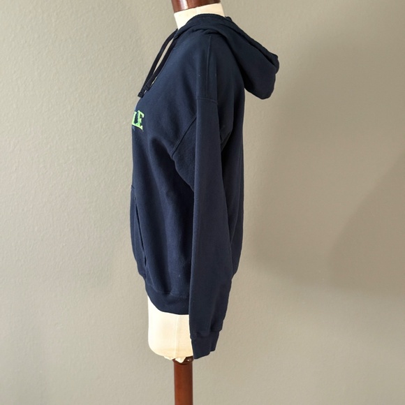 Jimmy Buffet Margaritaville Cancun Navy blue Long sleeve Sweatshirt Sz L - Picture 4 of 7